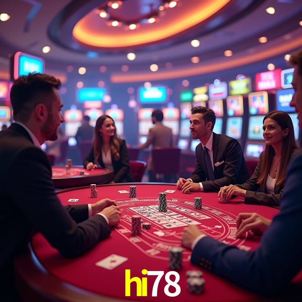 A Experiência Imersiva dos Cassinos Ao Vivo no hi78